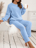Beaumama ensembles pyjama grossesse Élégant poilu 2 pièces femme enceinte
