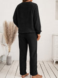 Beaumama ensembles pyjama grossesse Élégant poilu 2 pièces femme enceinte
