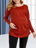 Beaumama t-shirt allaitement grossesse casual maison boutonnage femme enceinte