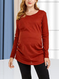 Beaumama t-shirt allaitement grossesse casual maison boutonnage femme enceinte