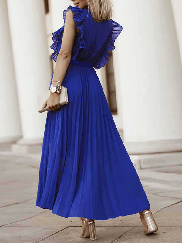 Beaumama Fête des Mères enceinte robes longue grossesse volants plissé bohème cérémonie mousseline femme enceinte blanche