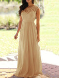 Beaumama robe longue grossesse Dentelle Dos nu Robes de soirée